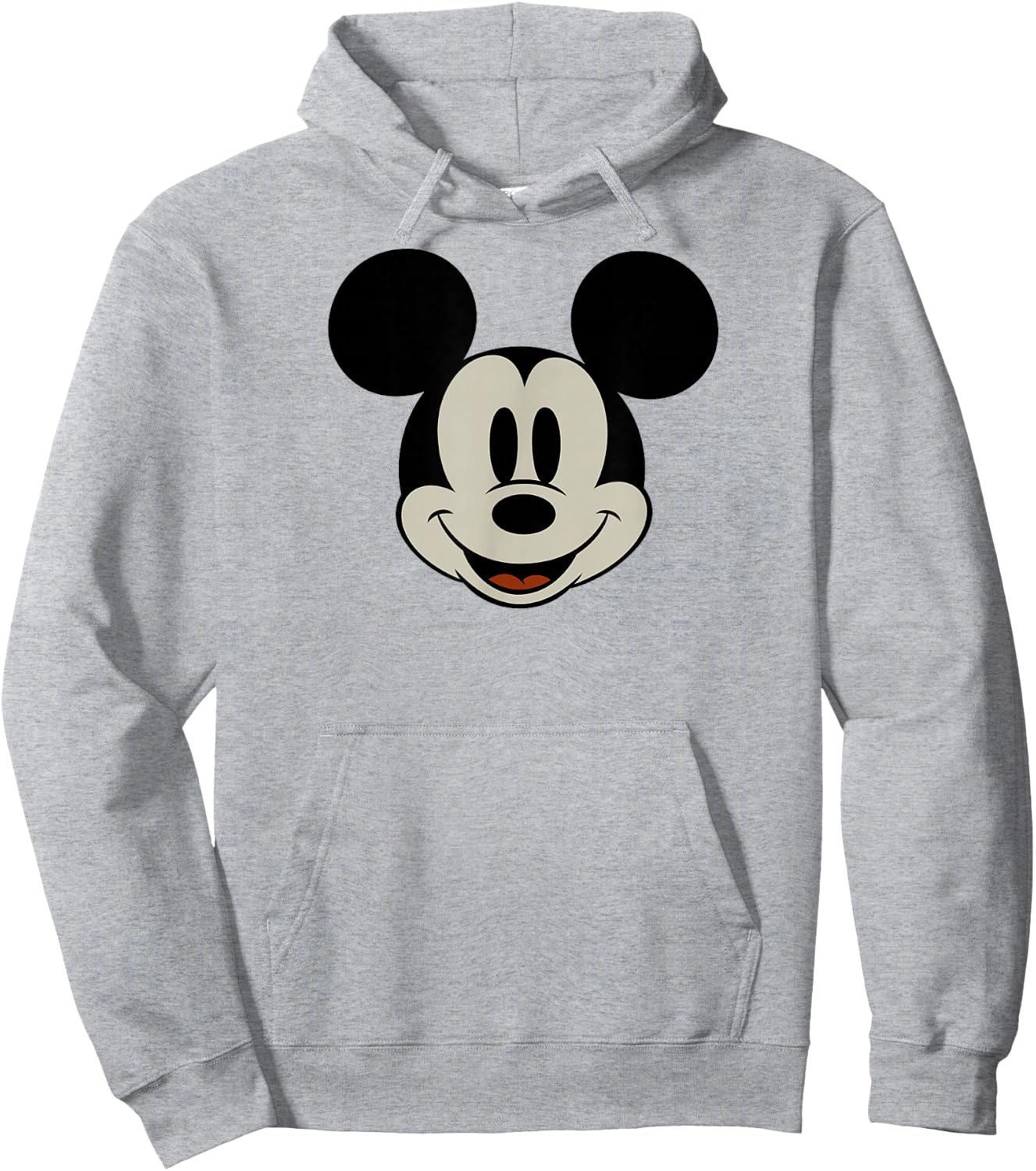 Disney - Mickey Mouse Face Hoodie - Hoodie | Ash