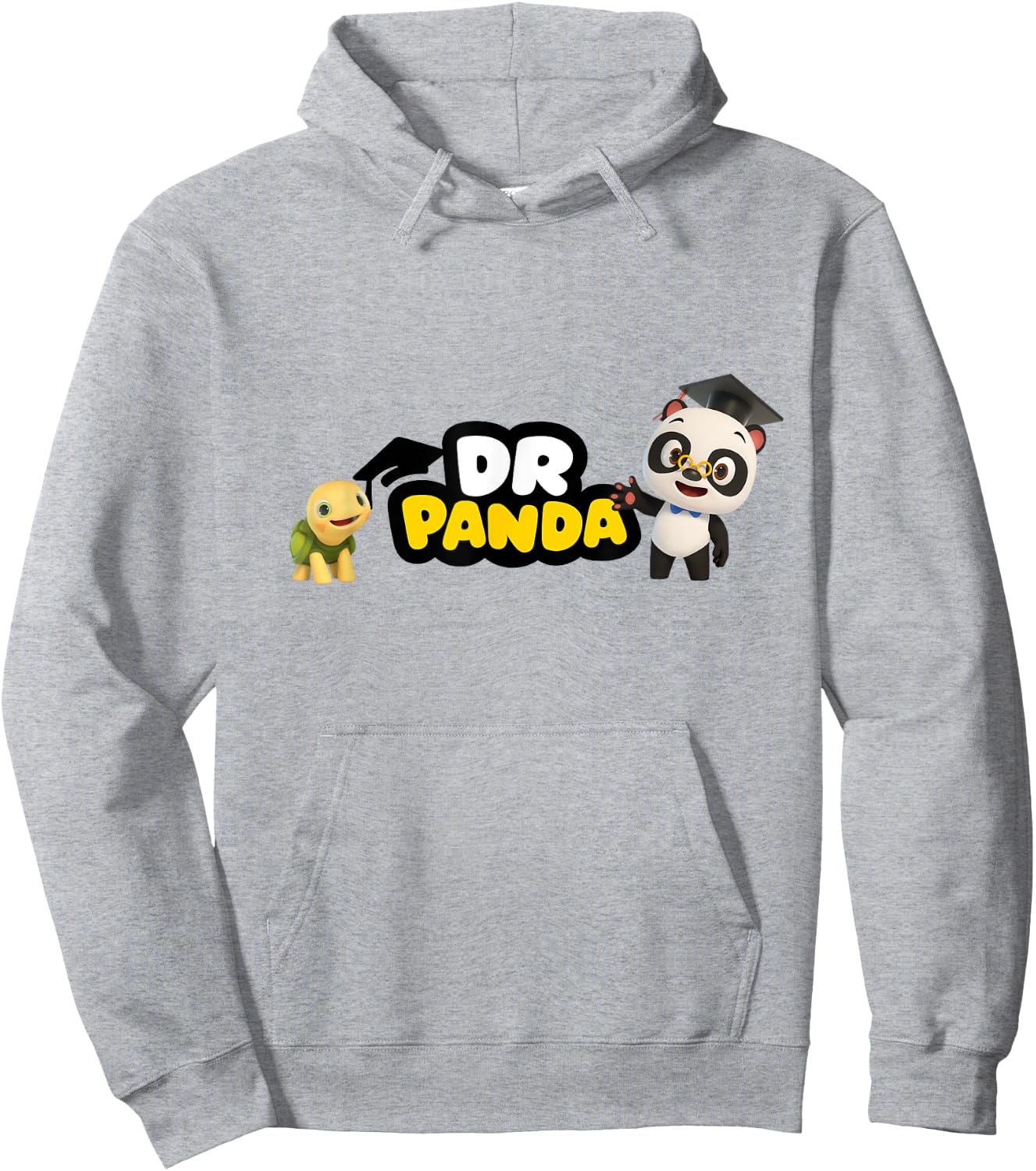 Dr. Panda & Toto Logo Official Hoodie - Hoodie | Ash