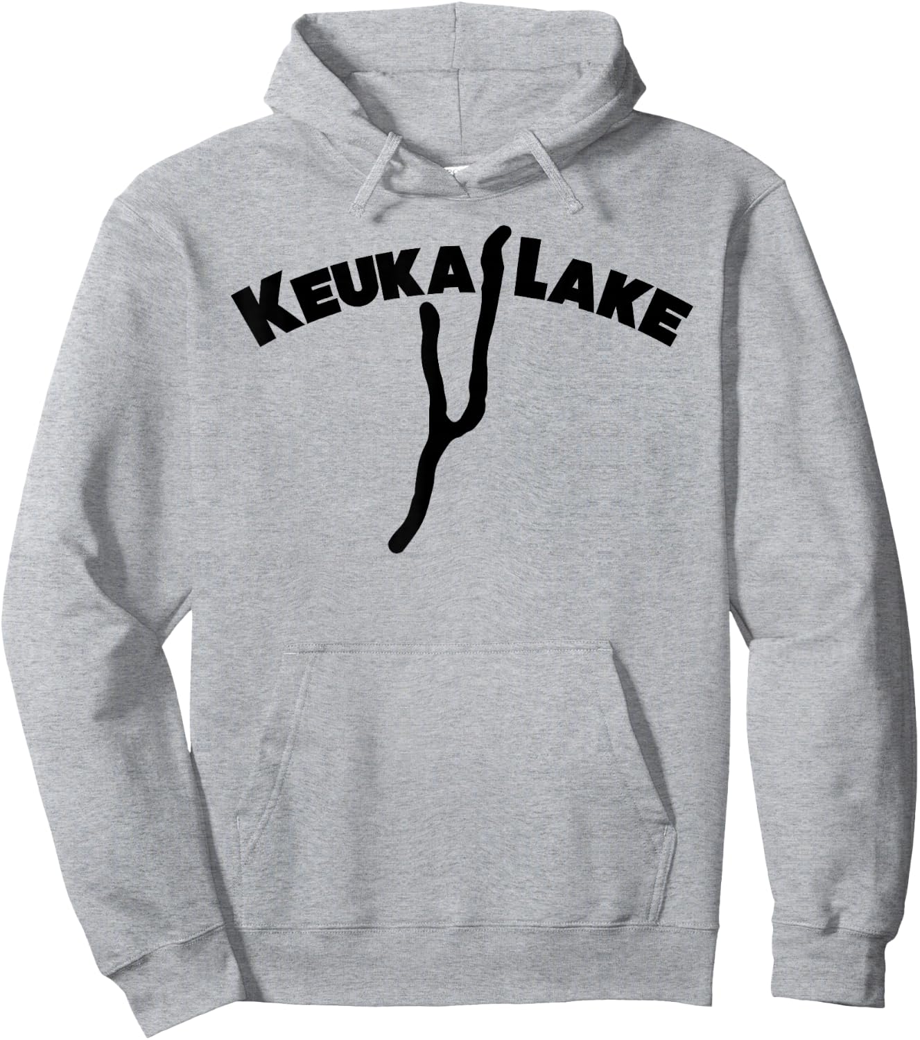Keuka Lake Upstate NY- Finger Lakes Gifts Hoodie - Hoodie | Ash