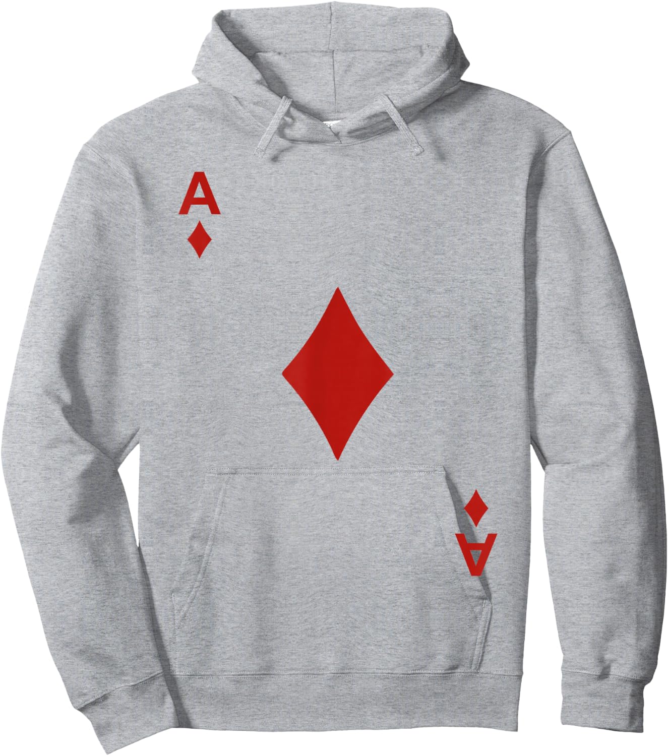 Ace of Diamond Blackjack Cards Poker 21 A Shirt Hoodie - Hoodie | Ash