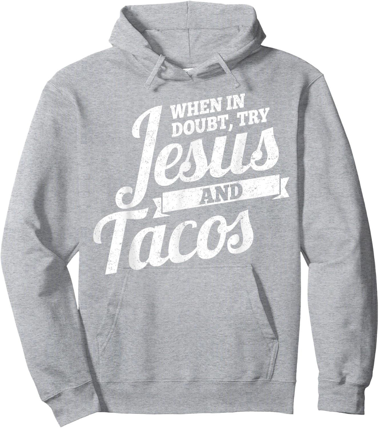 Jesus and Tacos , Funny Cinco de Mayo , Taco Hoodie - Hoodie | Ash