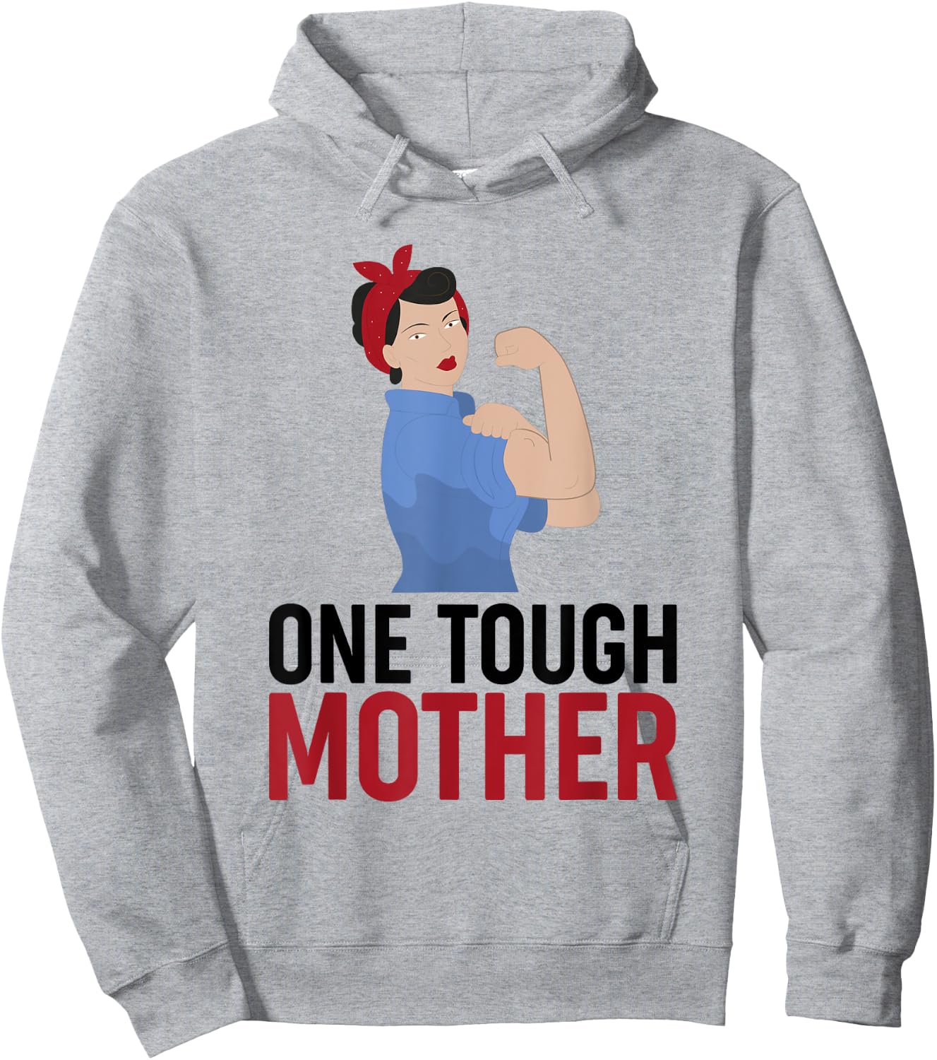 One Tough Mother shirt 1 Hoodie - Hoodie | Ash
