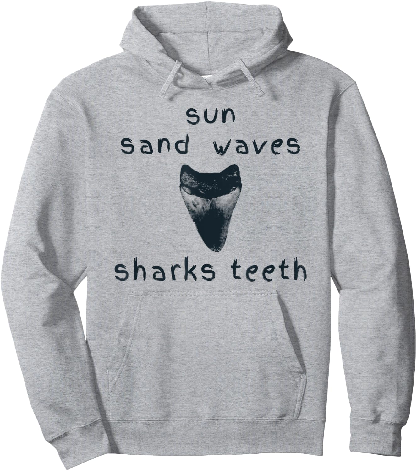 Sharks-teeth Hunter Women Children Hoodie - Hoodie | Ash