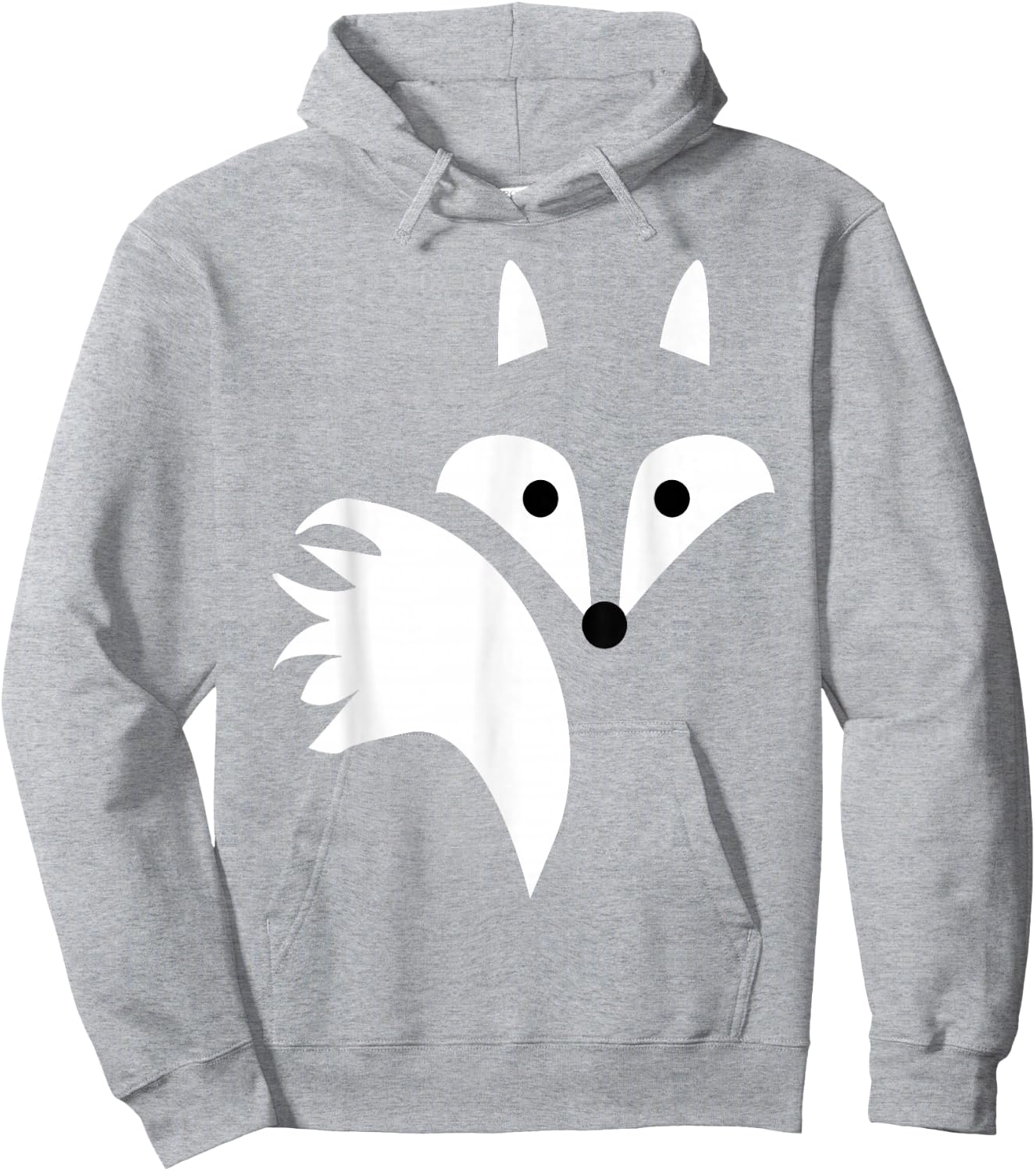 Cute Red Fox Hoodie - Hoodie | Ash