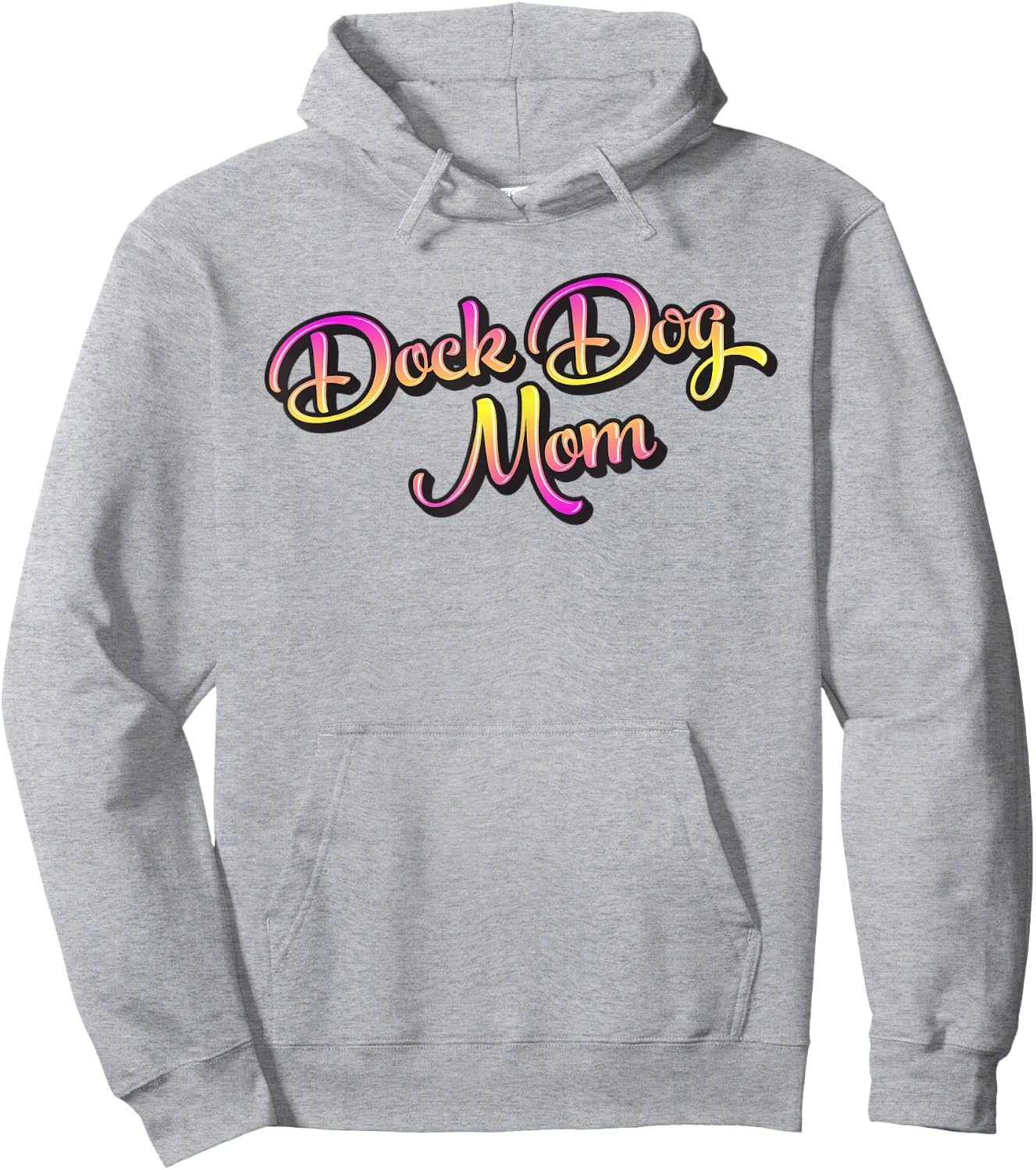 Dock Diving Dog for a Dock Dog Mom Hoodie - Hoodie | Ash