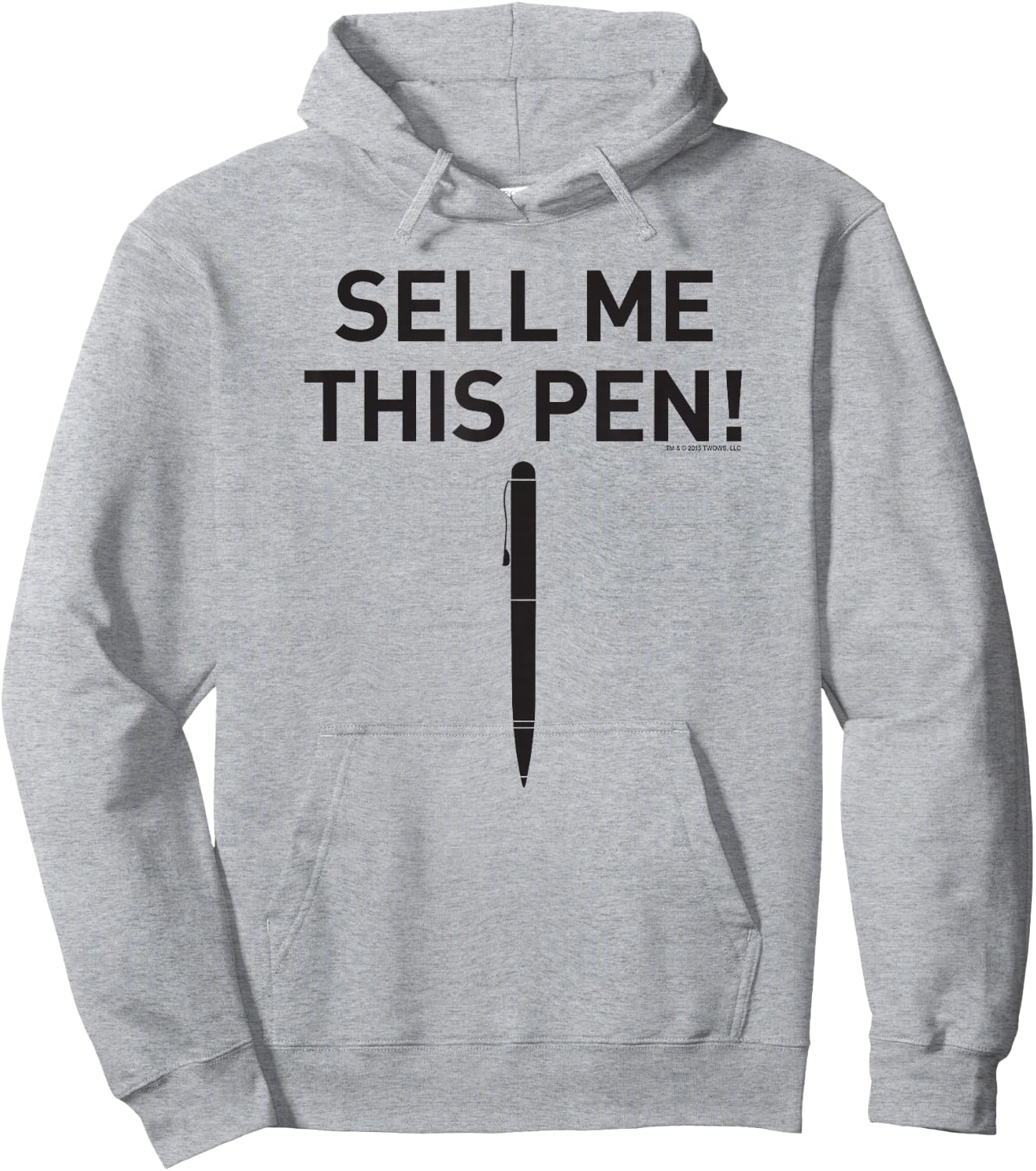 Wolf of Wall Street Sell Me This Pen Hoodie - Hoodie | Ash