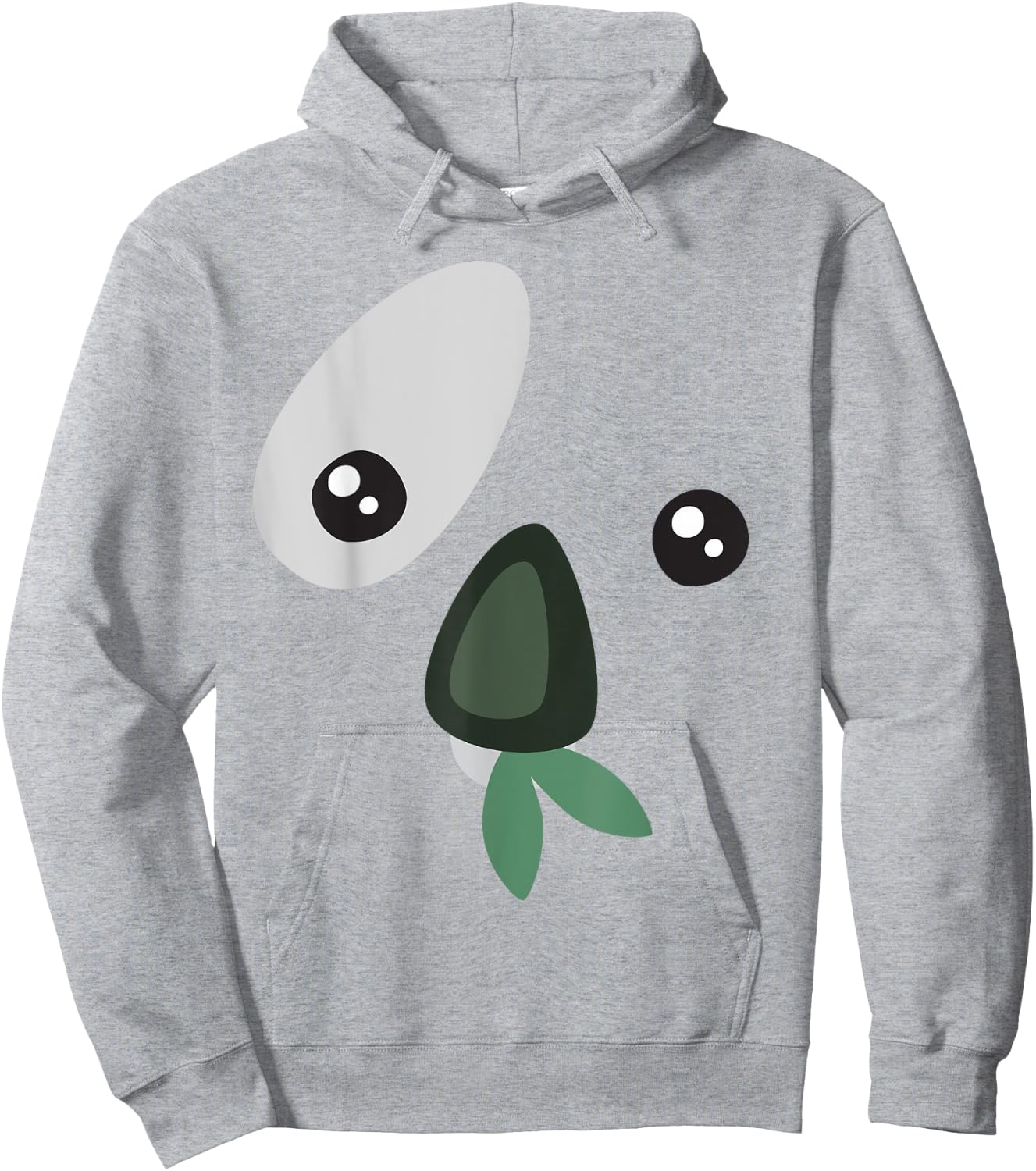 Koala Cute Koala Face Halloween Costume Shirt Hoodie - Hoodie | Ash