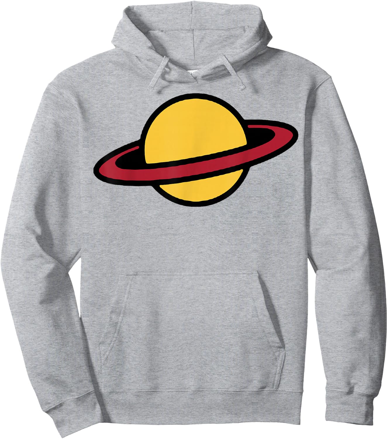 Rugrats Chuckie Classic Saturn Graphic Hoodie - Hoodie | Ash
