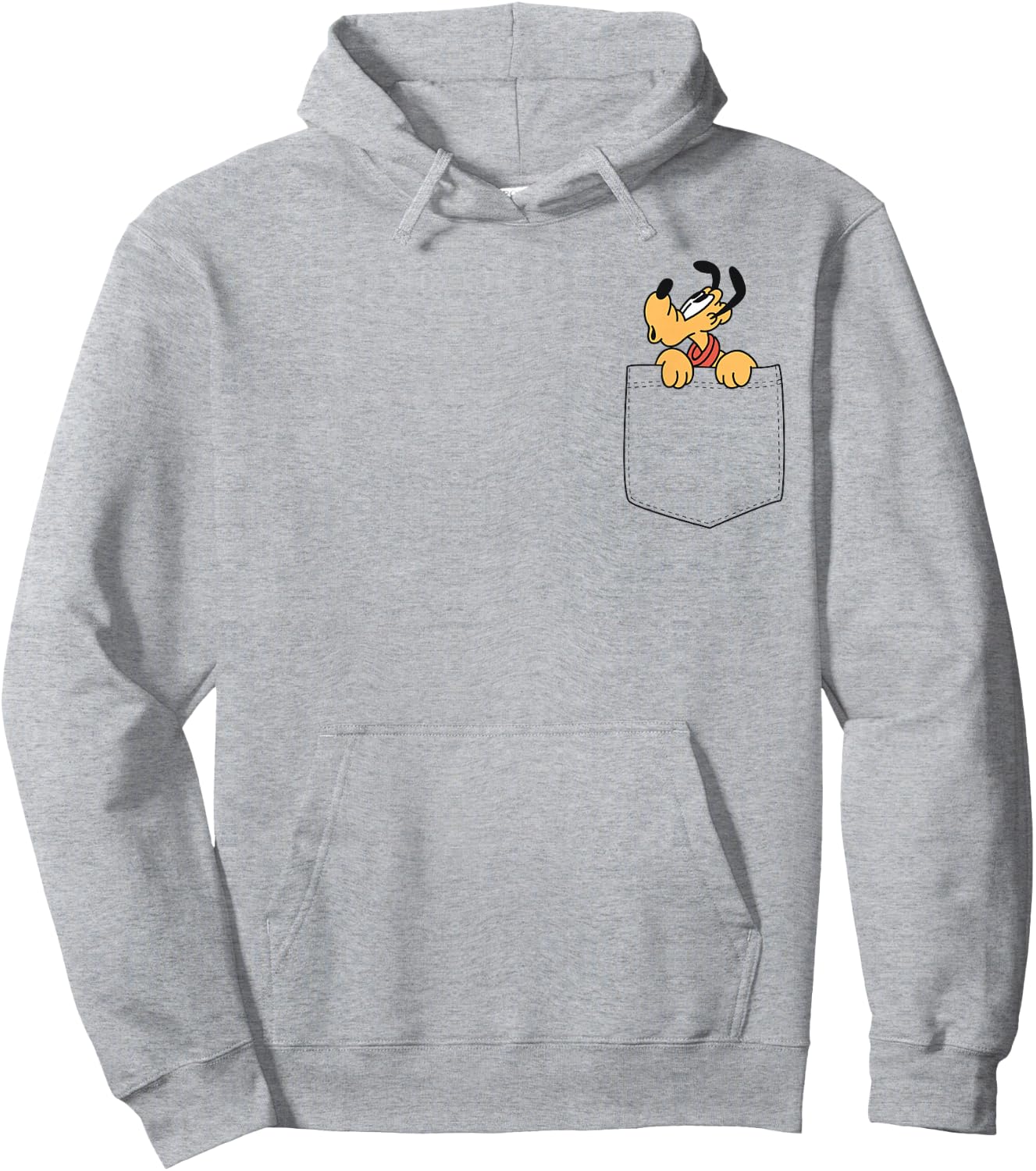 Disney - Pluto Pocket Hoodie - Hoodie | Ash