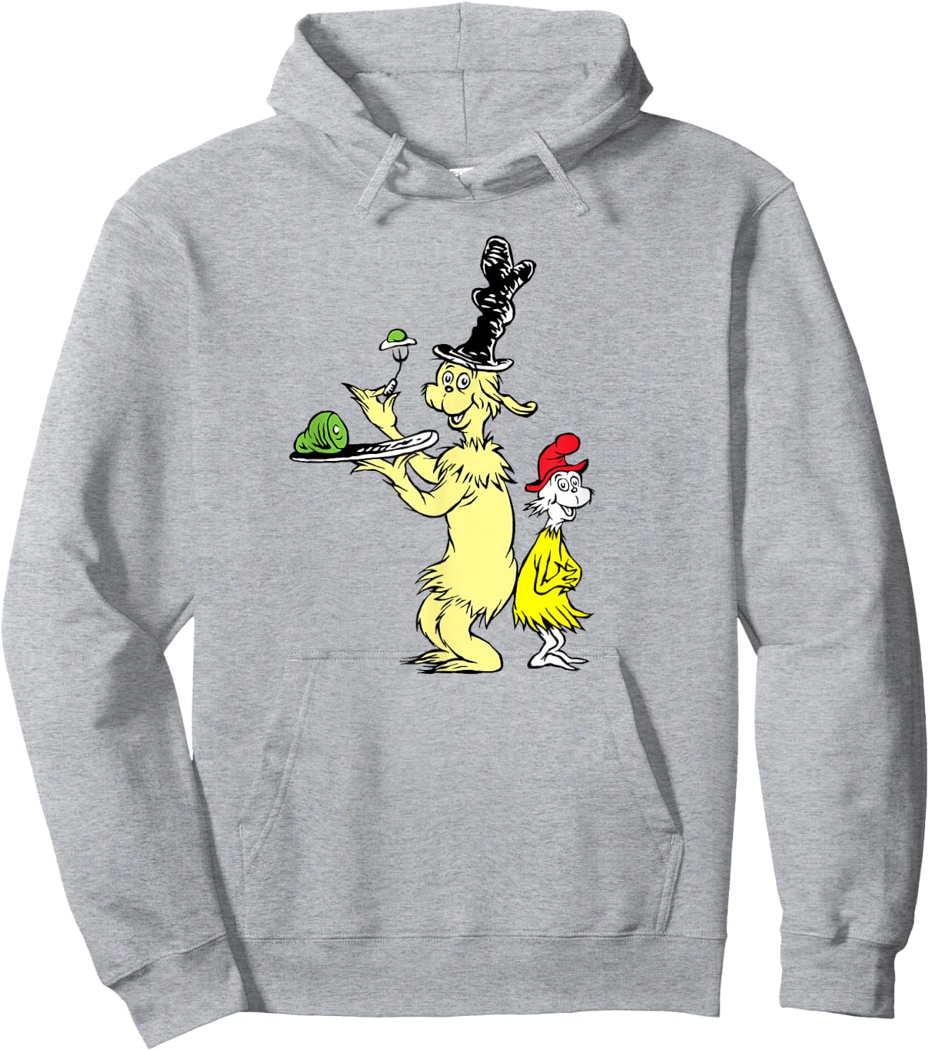 Dr. Seuss I Like Green Eggs and Ham Hoodie - Hoodie | Ash