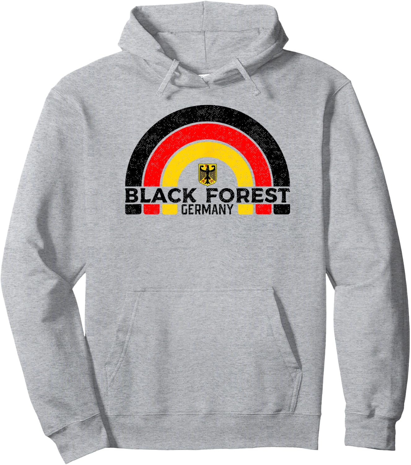 Retro Black Forest Germany Hoodie - Hoodie | Ash