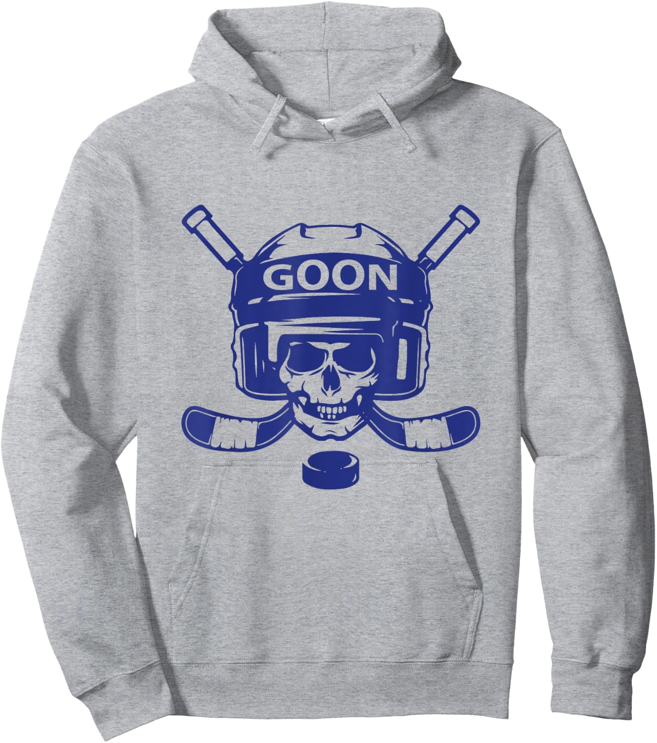Goon Youth Hockey Player Fan Hoodie - Hoodie | Ash