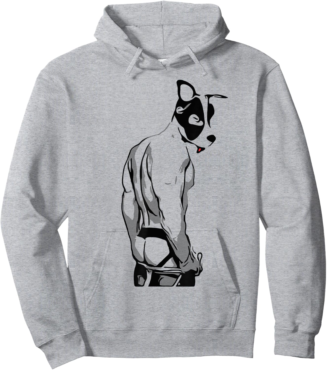 uman Puppy Jock Strap - Additional Colors Hoodie - Hoodie | Ash