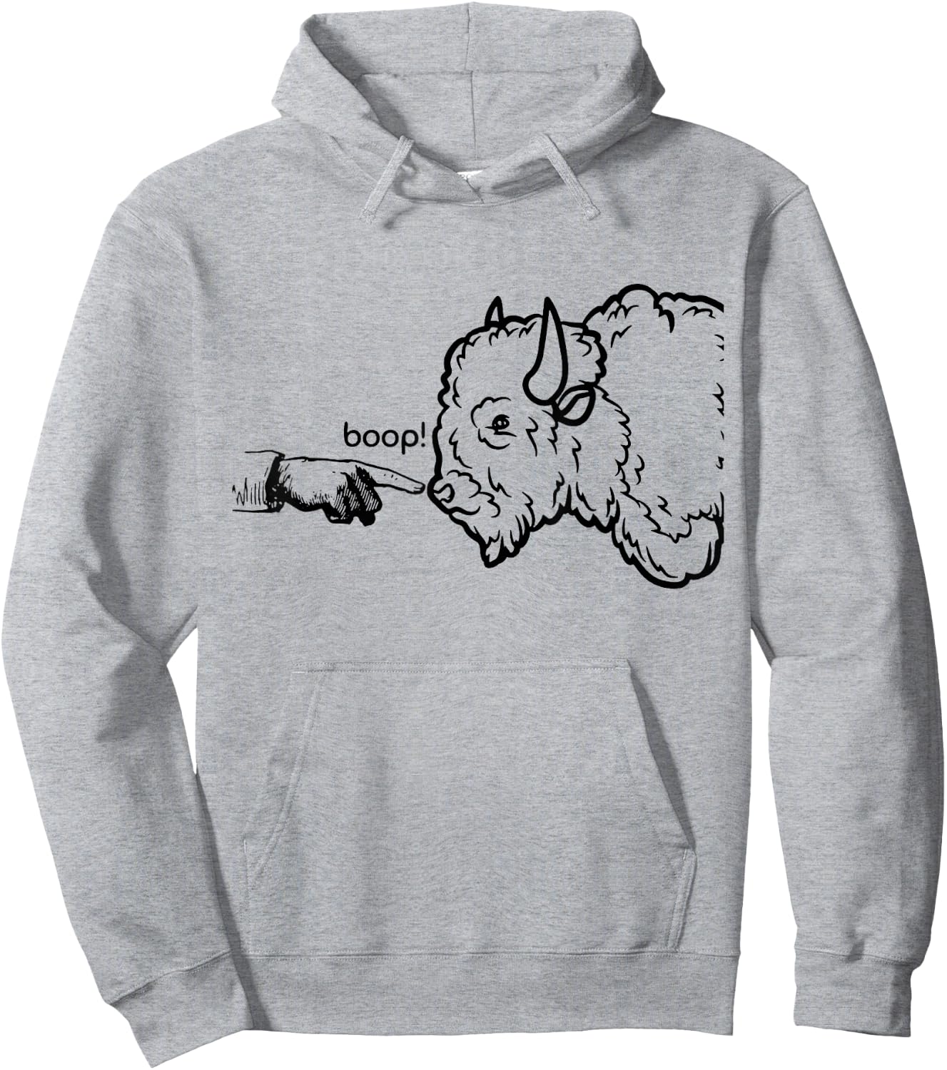 Boop the Nose Hoodie - Hoodie | Ash