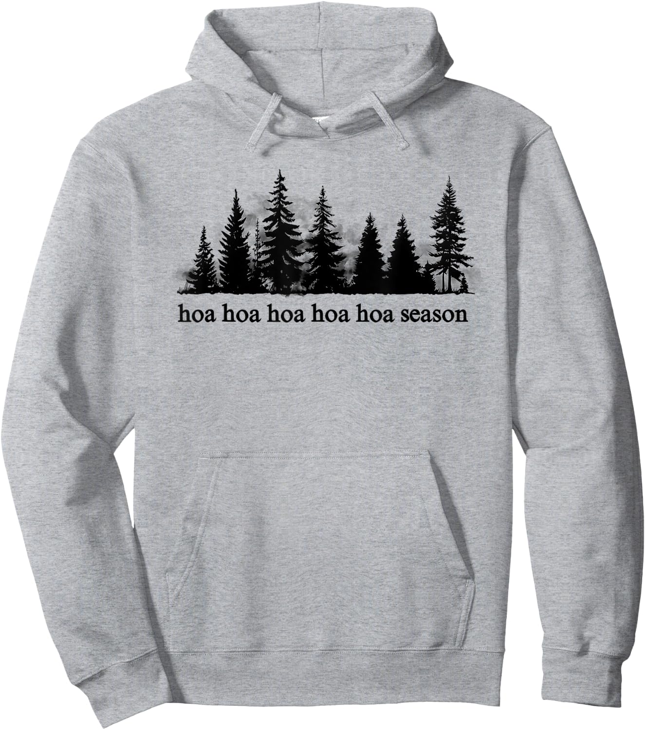 hoa hoa hoa hoa hoa Season Christmas Hoodie - Hoodie | Ash
