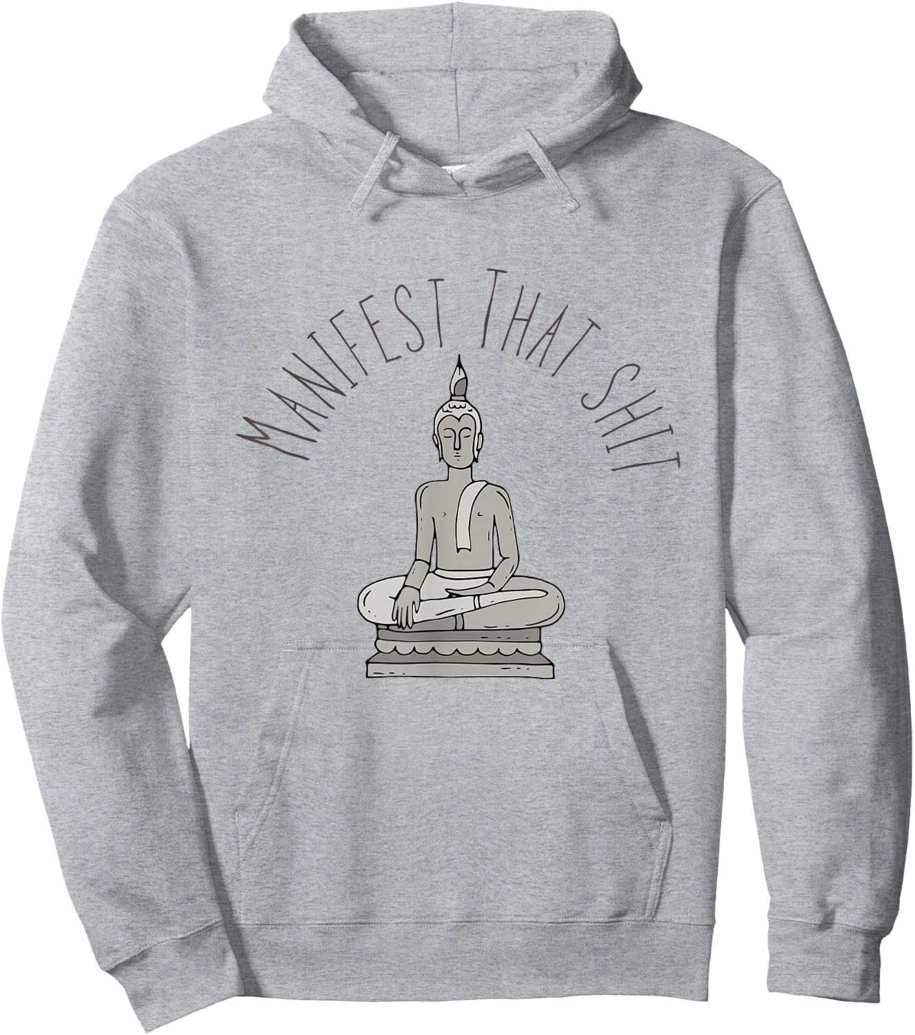 Manifest that shit Hoodie - Hoodie | Ash