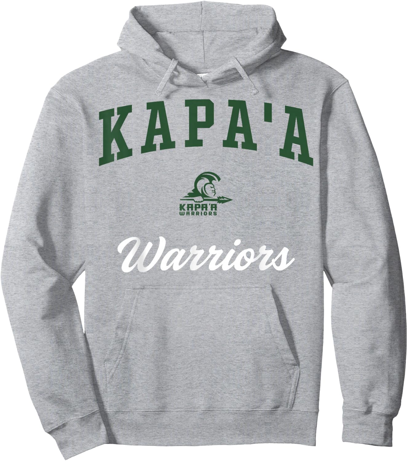 Kapa'a High School Warriors Hoodie - Hoodie | Ash