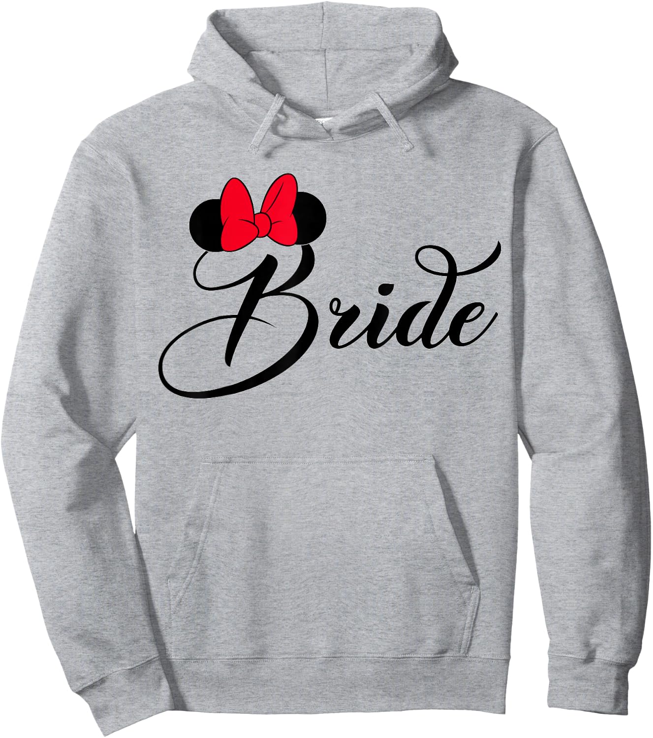 Disney - Bridal Minnie Bride Bow Hoodie - Hoodie | Ash