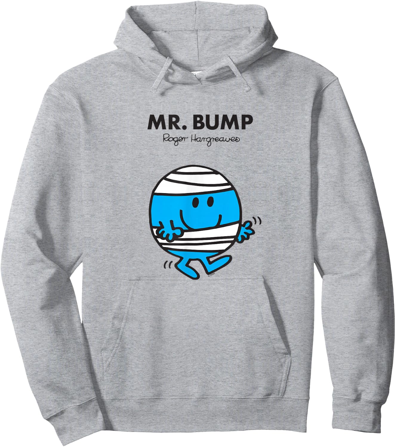 Mr. Men Mr. Bump Hoodie - Hoodie | Ash