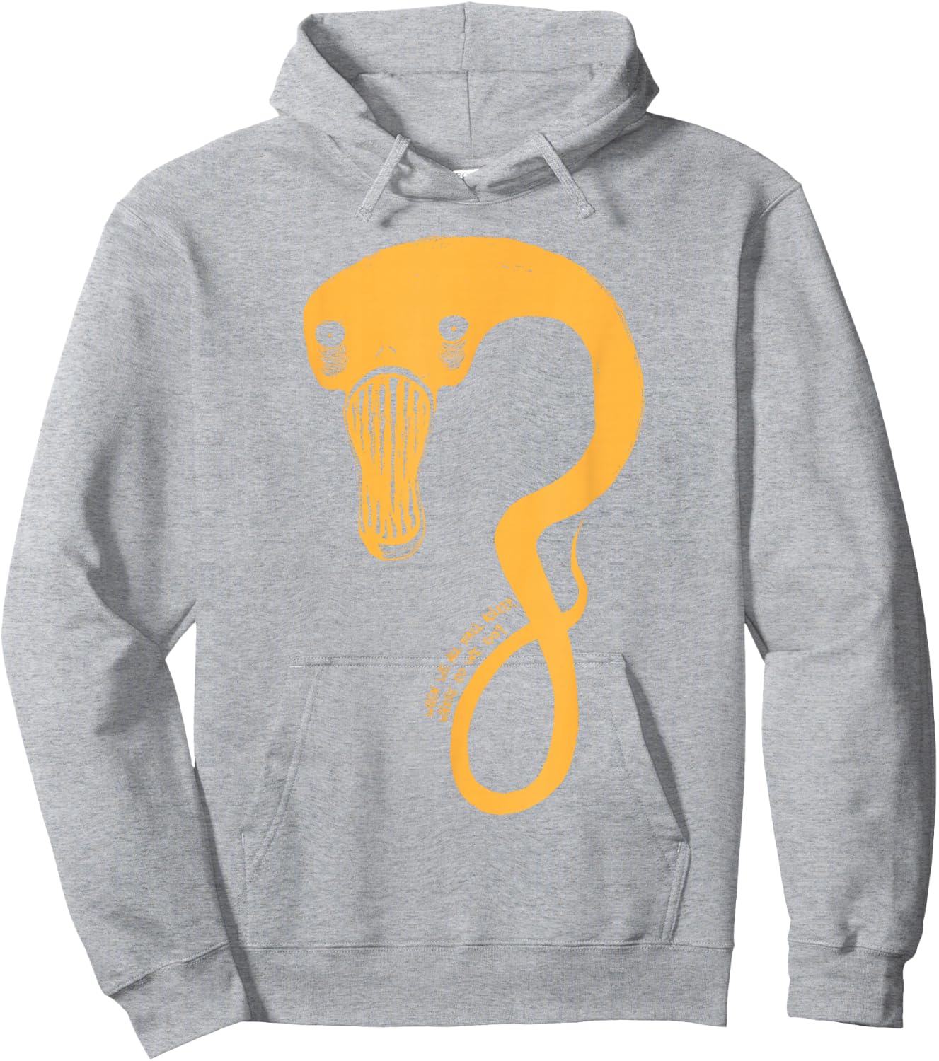 Billie Eilish Official Orange Monster Hoodie - Hoodie | Ash