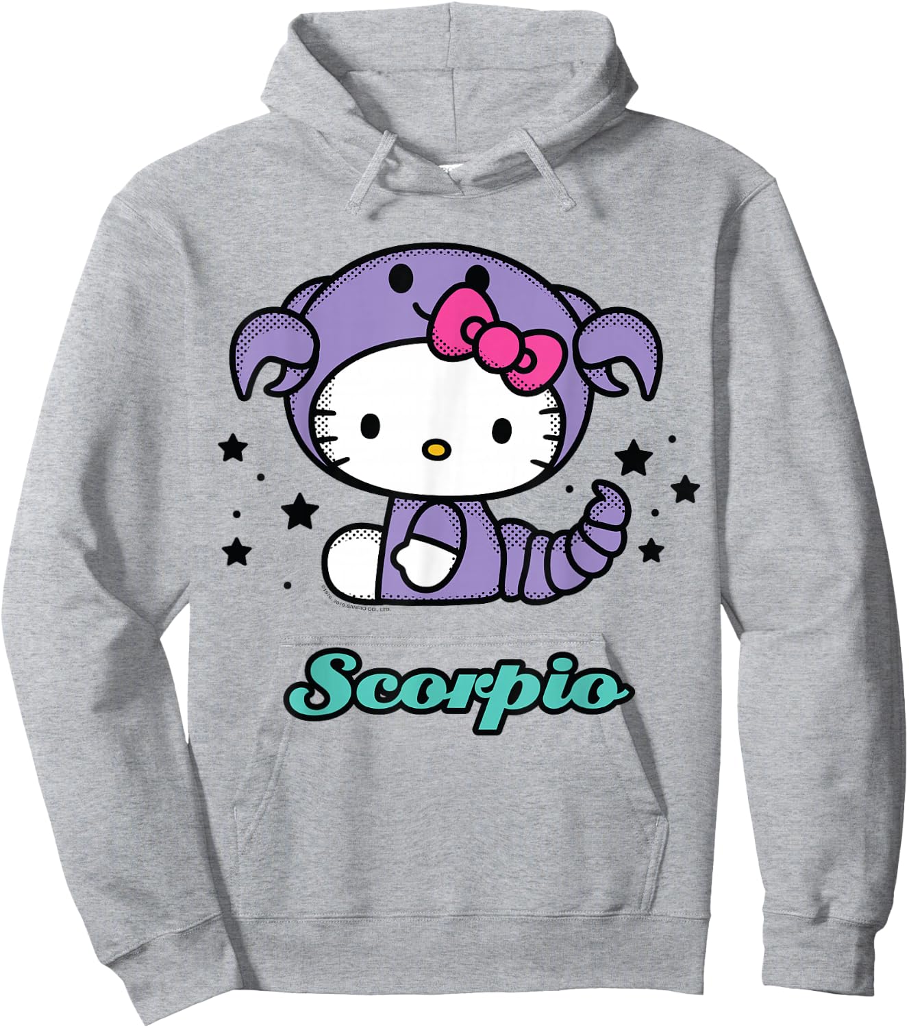 Hello Kitty Zodiac Scorpio Shirt Hoodie - Hoodie | Ash