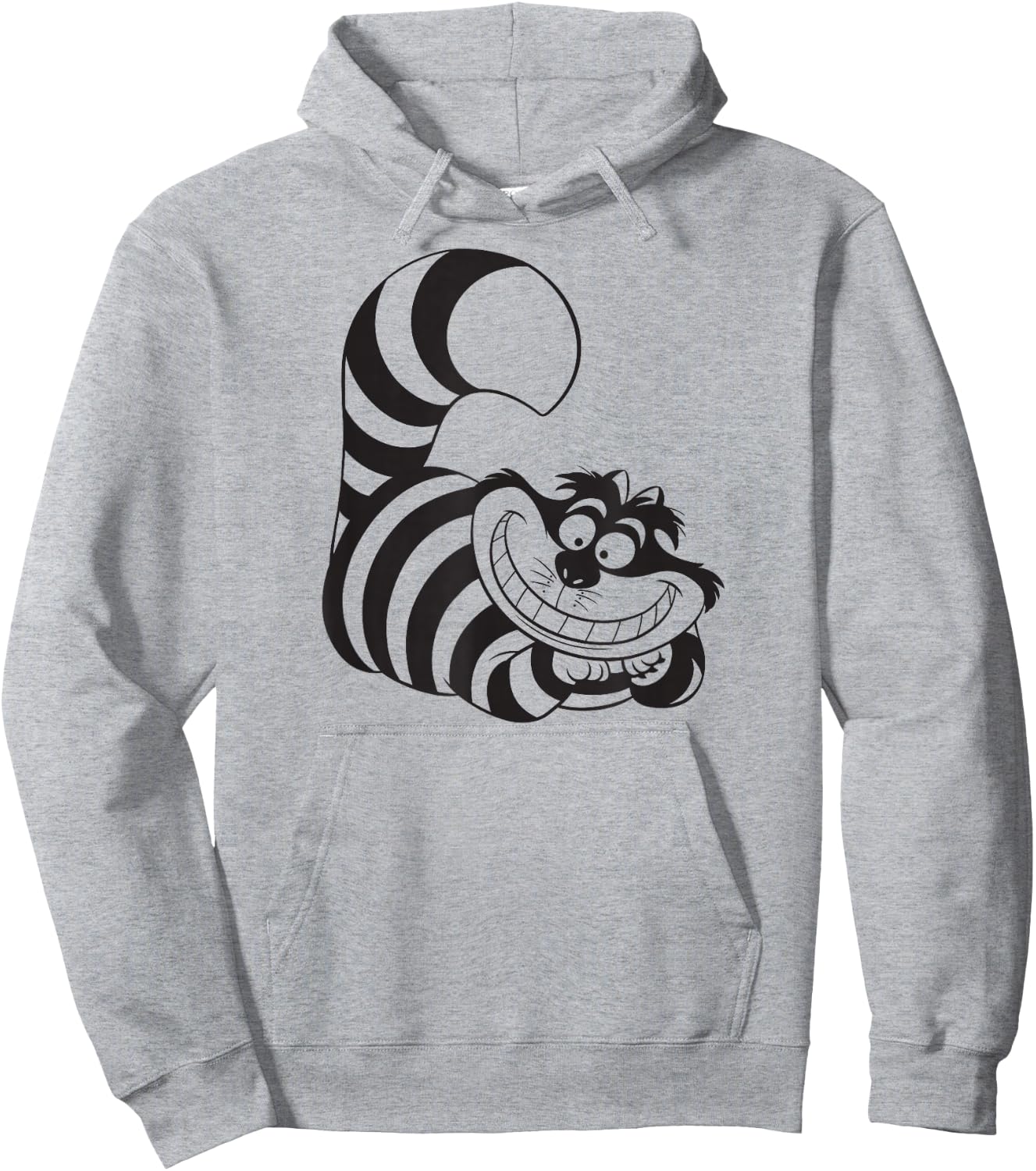 Alice in Wonderland - Cheshire Cat Smiling Hoodie - Hoodie | Ash