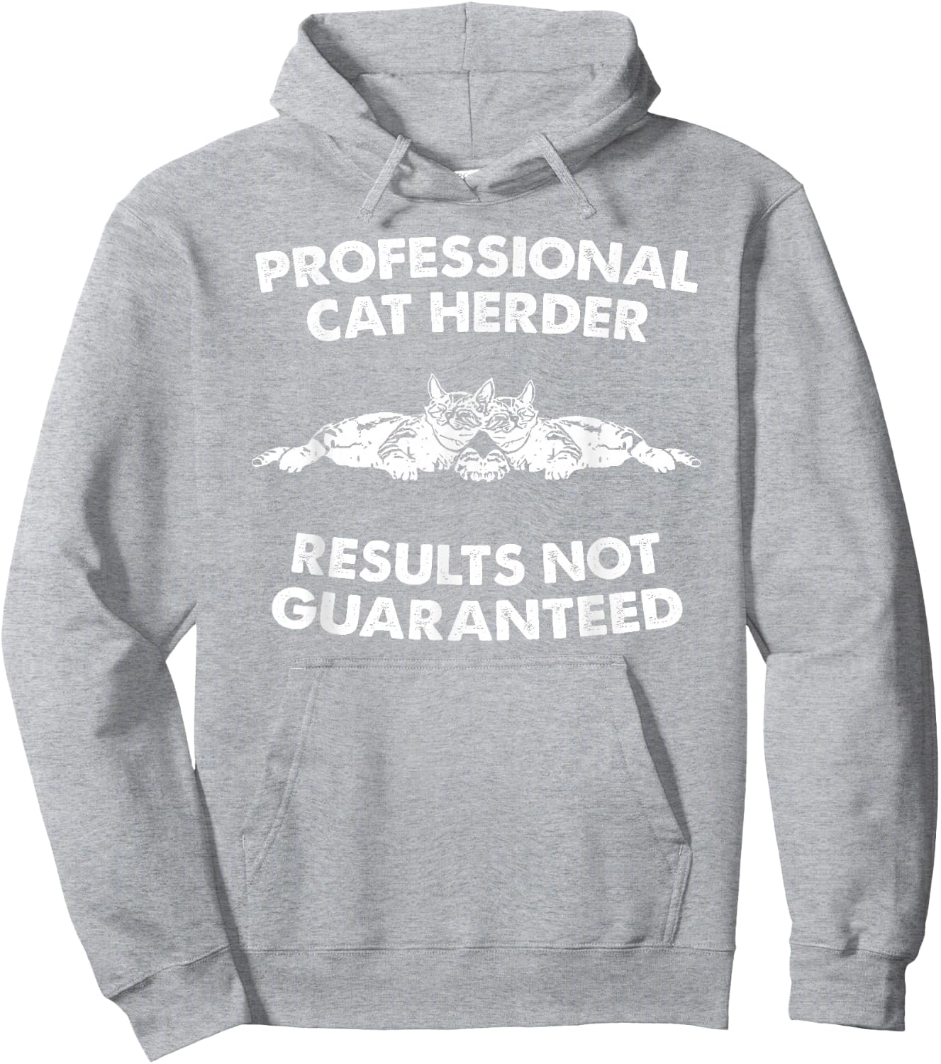 Funny Professional Cat Herder Hoodie - Hoodie | Ash