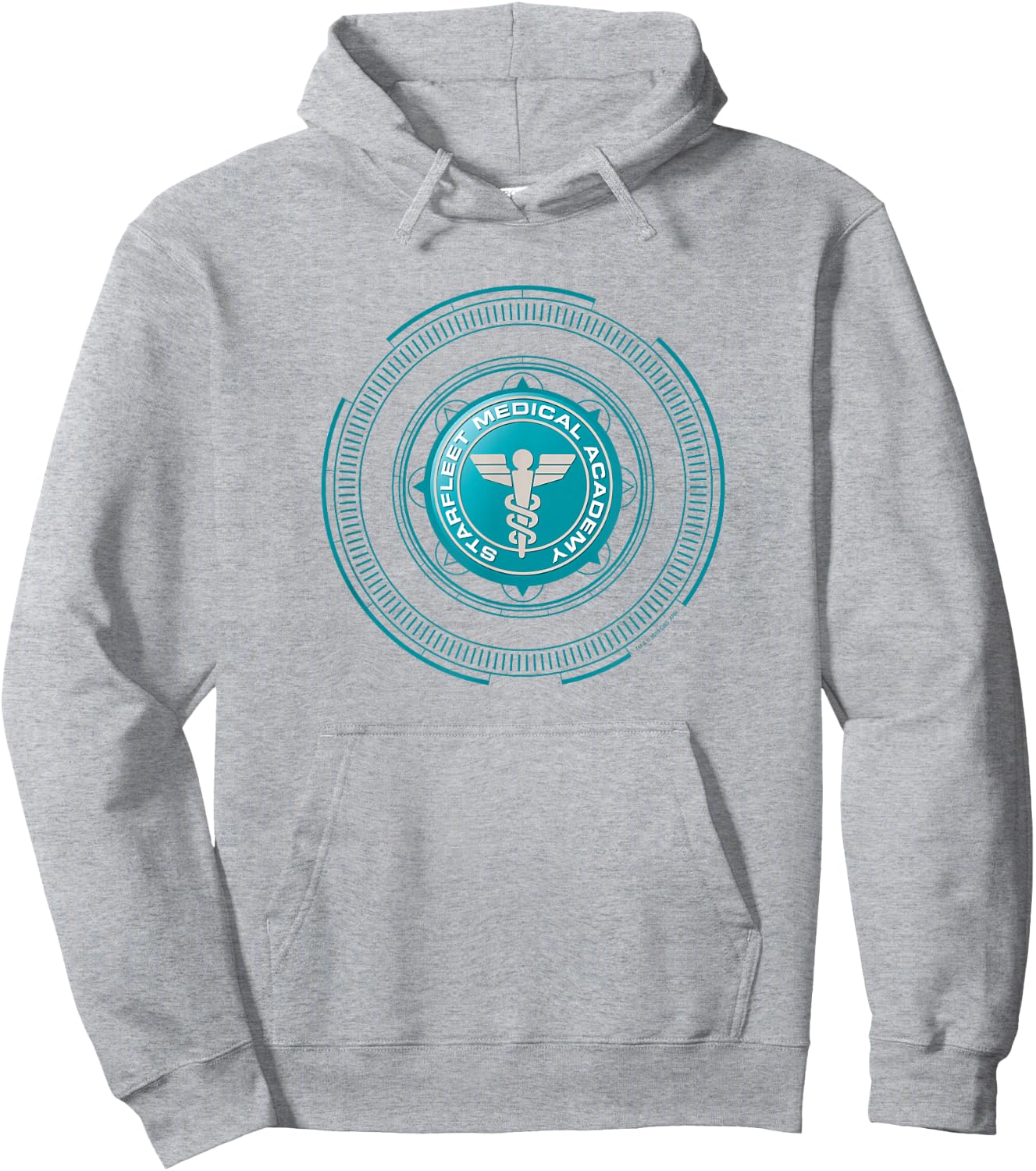 Star Trek Starfleet Medical Badge Hoodie - Hoodie | Ash