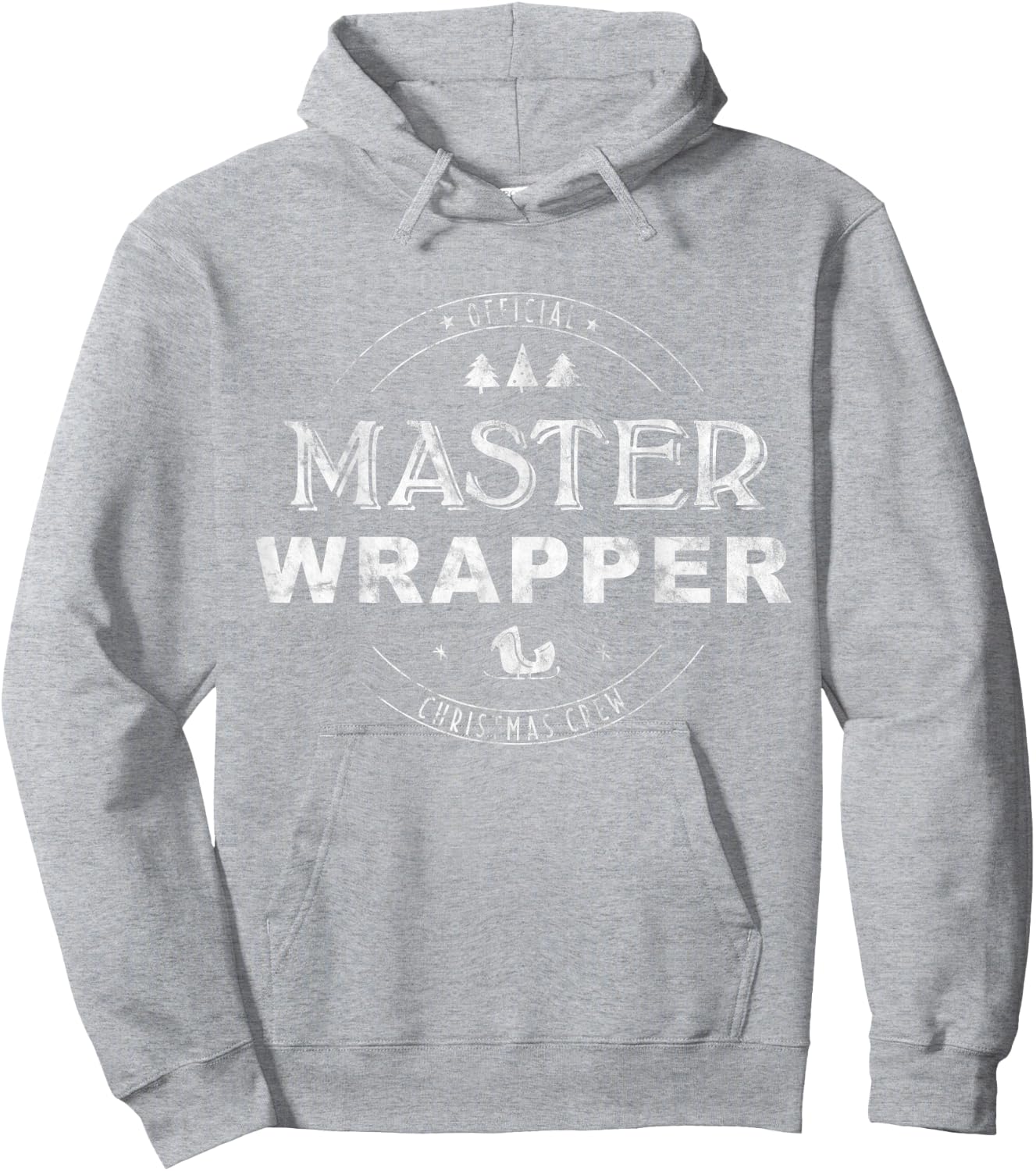 Master Wrapper Christmas Crew - Red Hoodie - Hoodie | Ash
