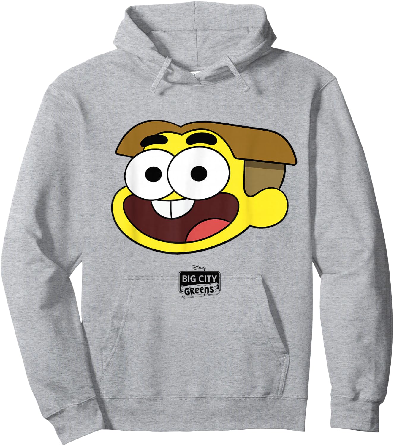 Disney Channel Big City Greens Cricket and Logo Hoodie - Hoodie | Ash