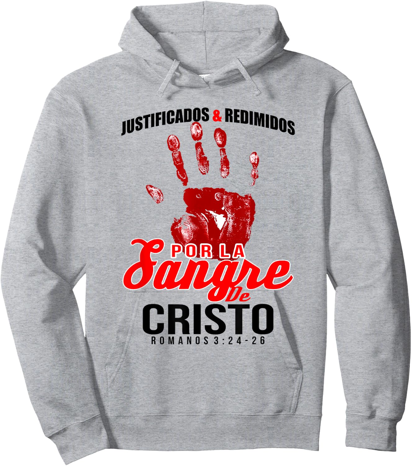 Camisas Cristianas En Espanol Hoodie - Hoodie | Ash