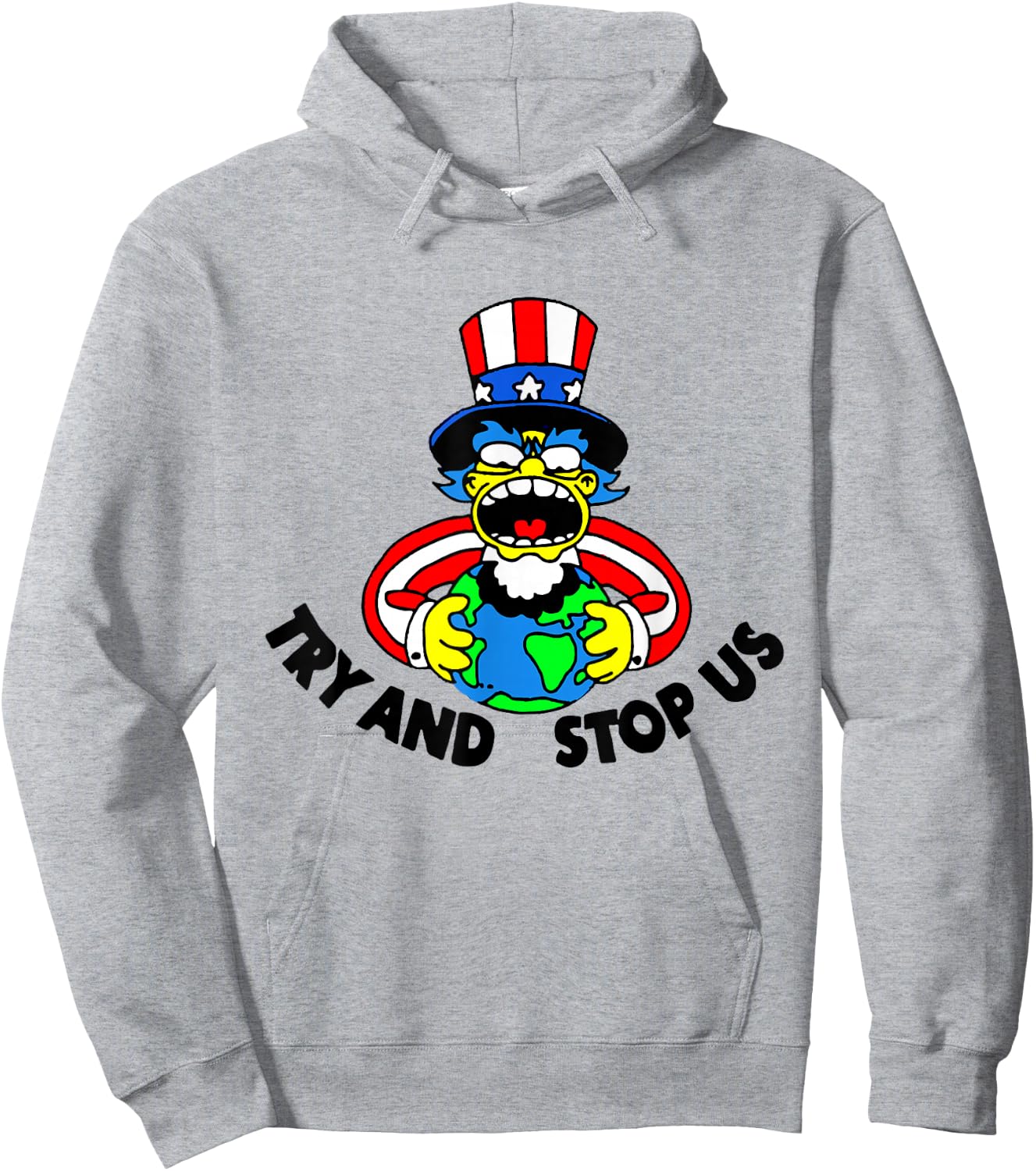 Try and Stop Us Hoodie - Hoodie | Ash