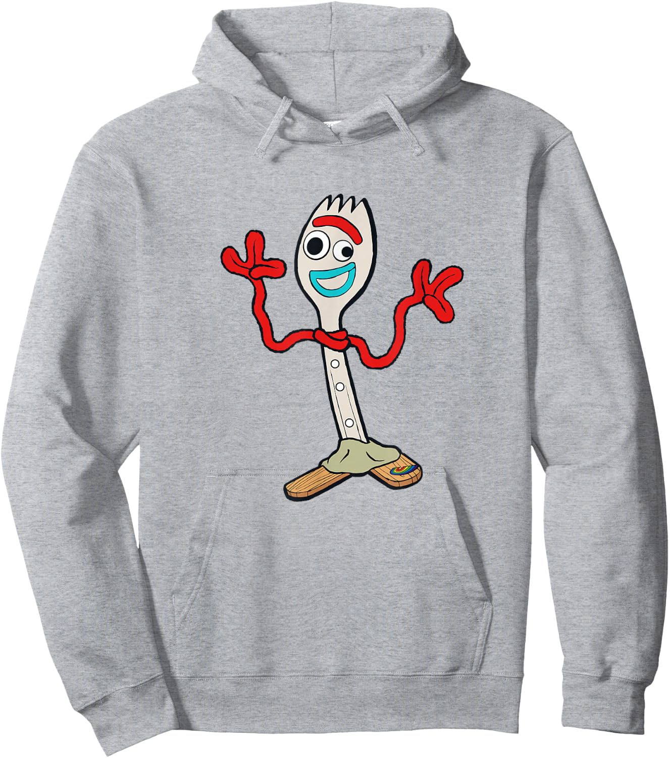 Disney Pixar Toy Story 4 Forky Hoodie - Hoodie | Ash