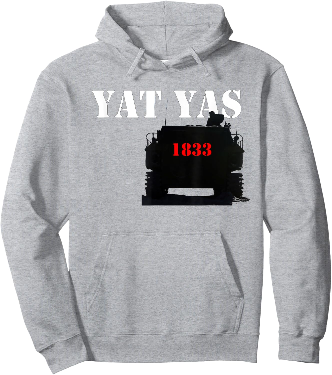 YAT YAS Shirt MOS 1833 AAV Crewman Hoodie - Hoodie | Ash
