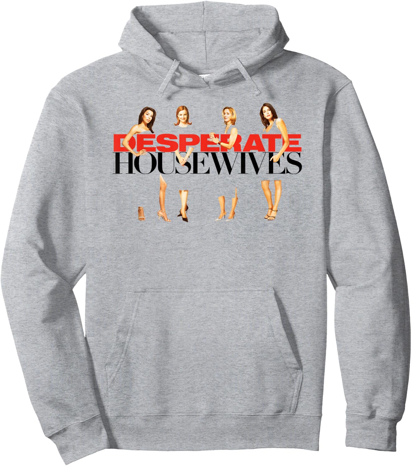 Desperate Housewives Logo Ladies Hoodie - Hoodie | Ash