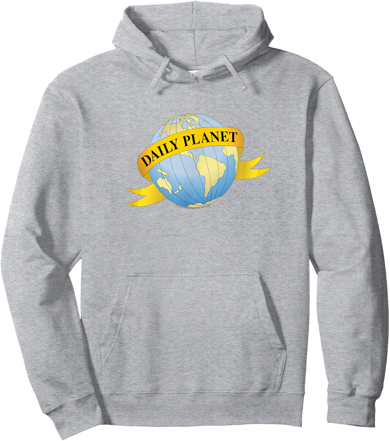 Smallville Daily Planet Logo Hoodie - Hoodie | Ash