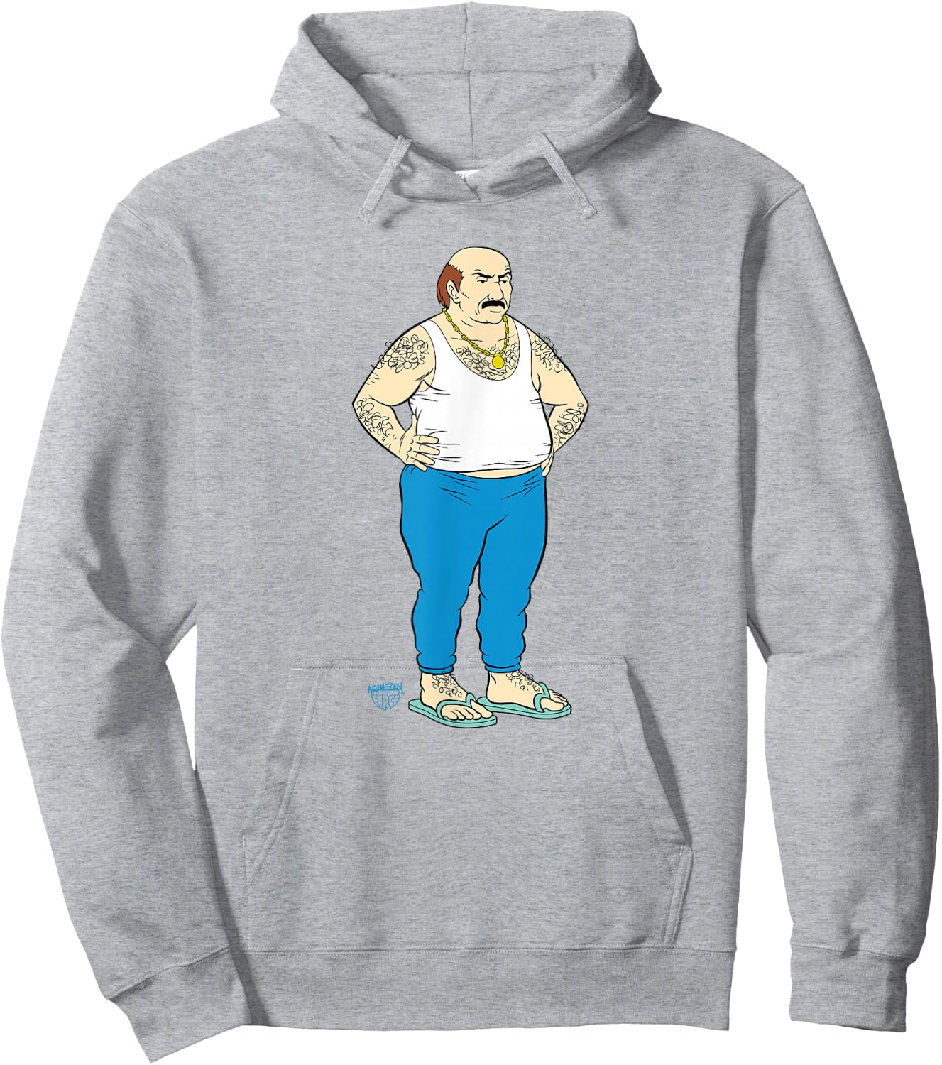 Aqua Teen Hunger Force Carl Small Hoodie - Hoodie | Ash