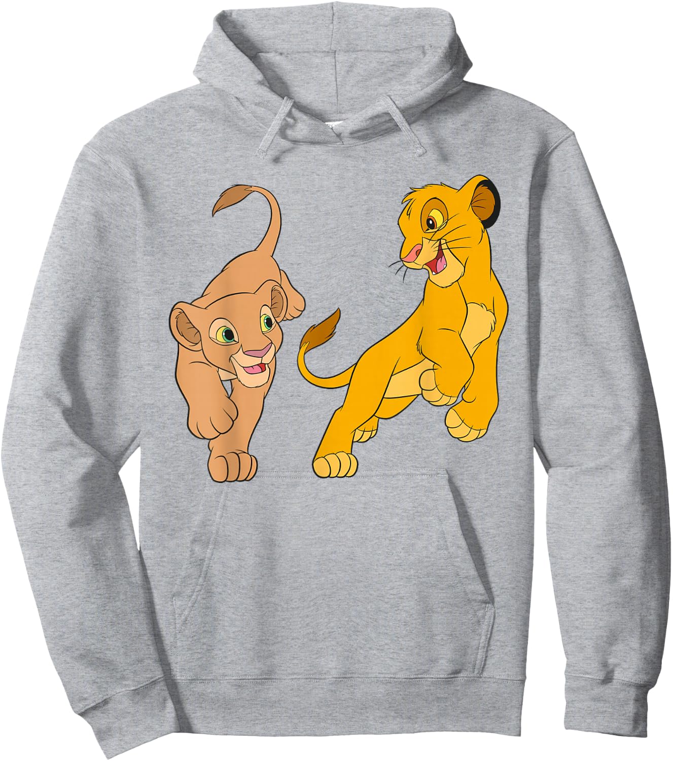Disney The Lion King Young Simba and Nala Play Hoodie - Hoodie | Ash