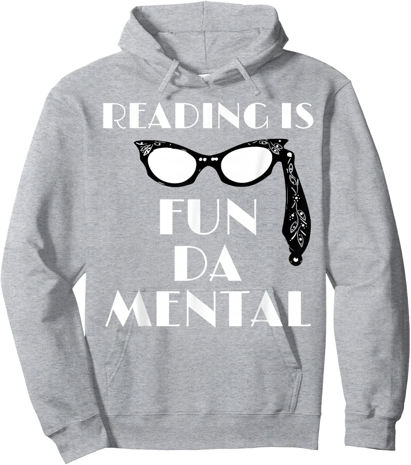 Reading Is Fundamental Drag Queen Race Hoodie - Hoodie | Ash