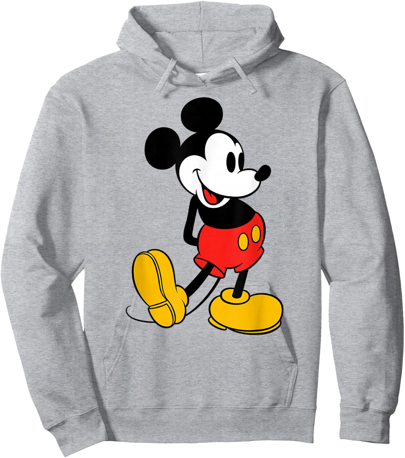 Disney - Classic Mickey Mouse Hoodie - Hoodie | Ash