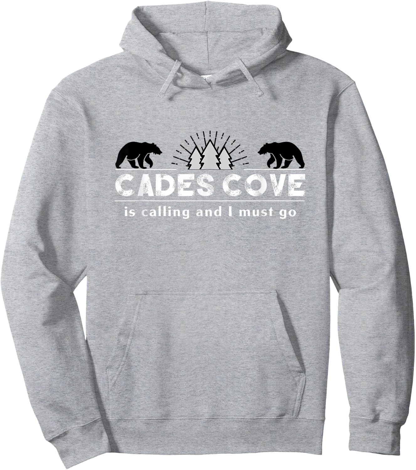 Cades Cove is Calling Hoodie - Hoodie | Ash