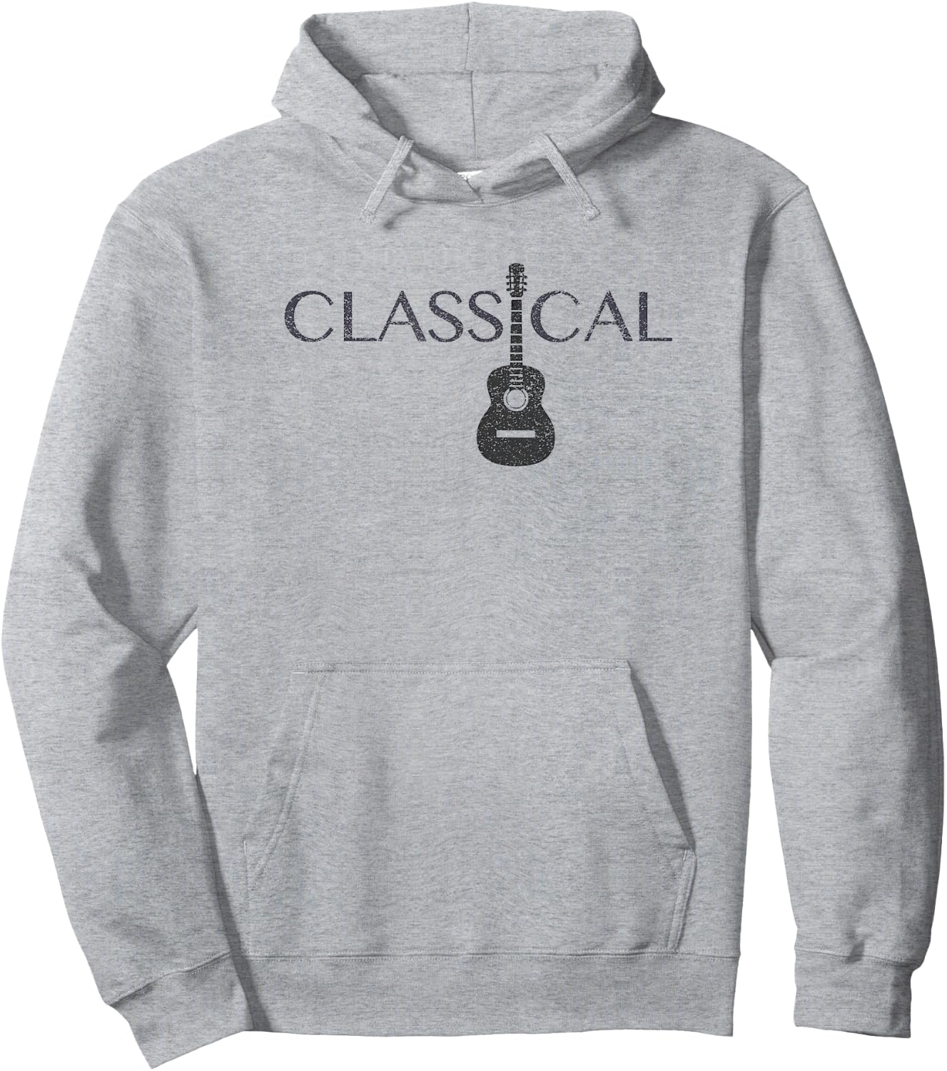 Classical Guitar Hoodie - Hoodie | Ash