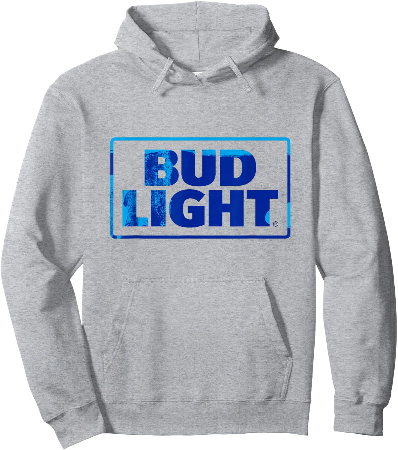 Bud Light Official Logo Hoodie - Hoodie | Ash