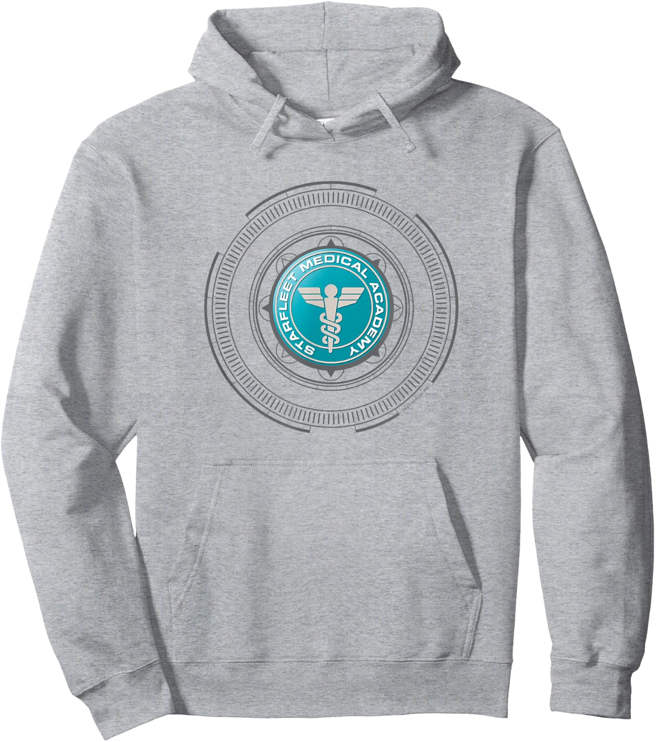 Star Trek Starfleet Medical Badge Hoodie - Hoodie | Ash