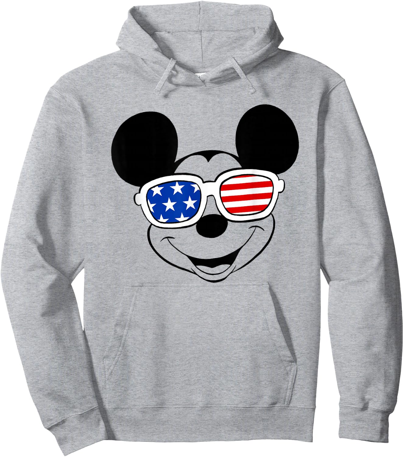 Disney - Mickey Mouse Americana Hoodie - Hoodie | Ash