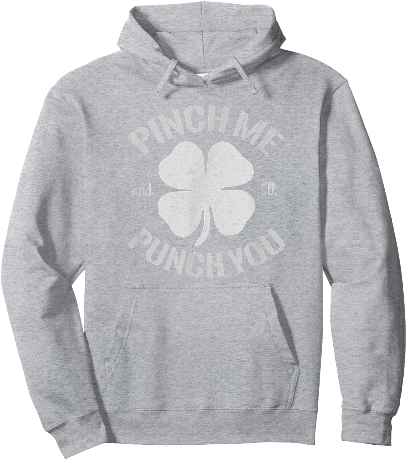 Pinch Me and I'll Punch You T Shirt Hoodie - Hoodie | Ash