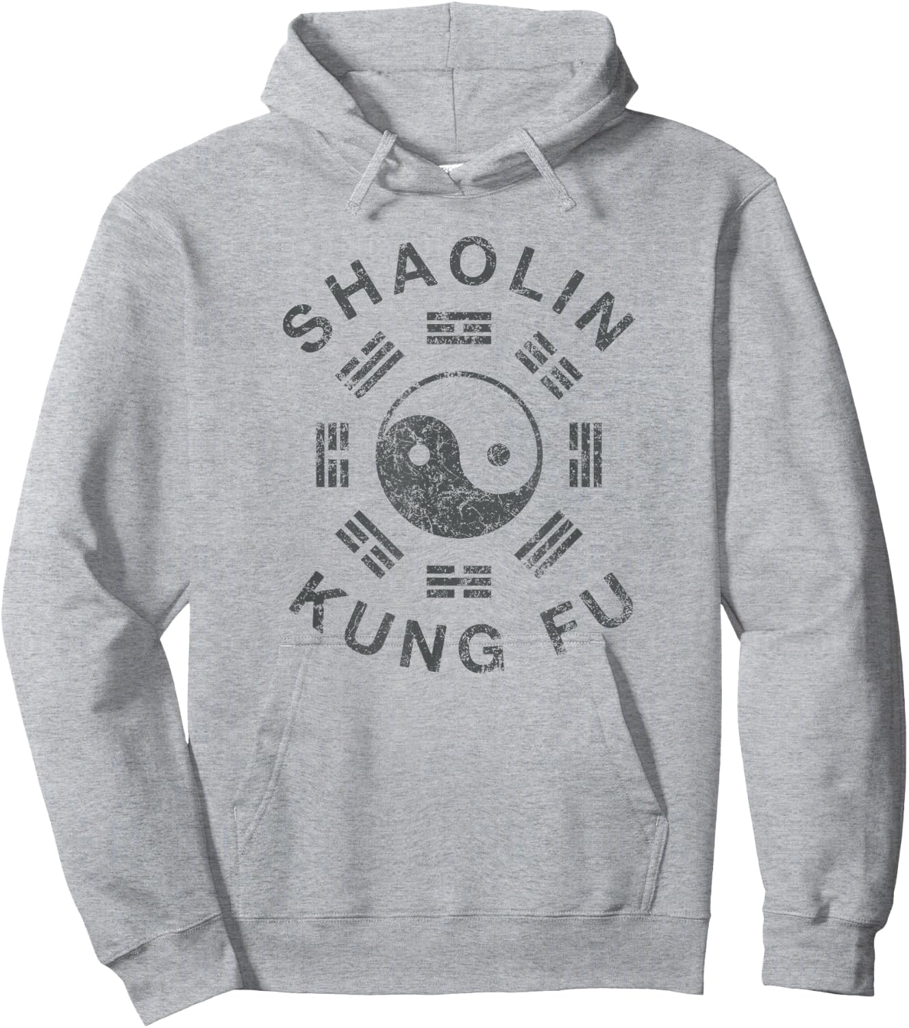 Shaolin Kung Fu Martial Arts Training Hoodie - Hoodie | Ash