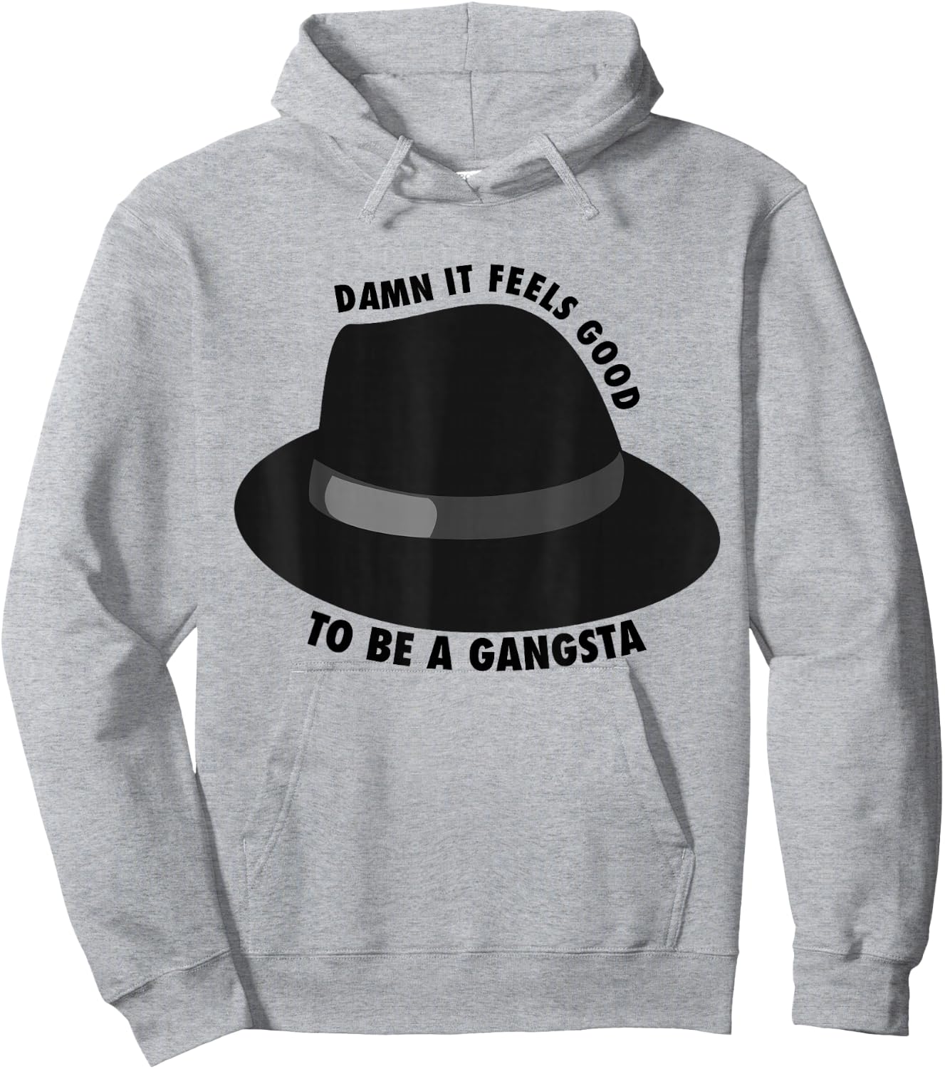 Damn It Feels Good To Be A Gangsta Hoodie - Hoodie | Ash