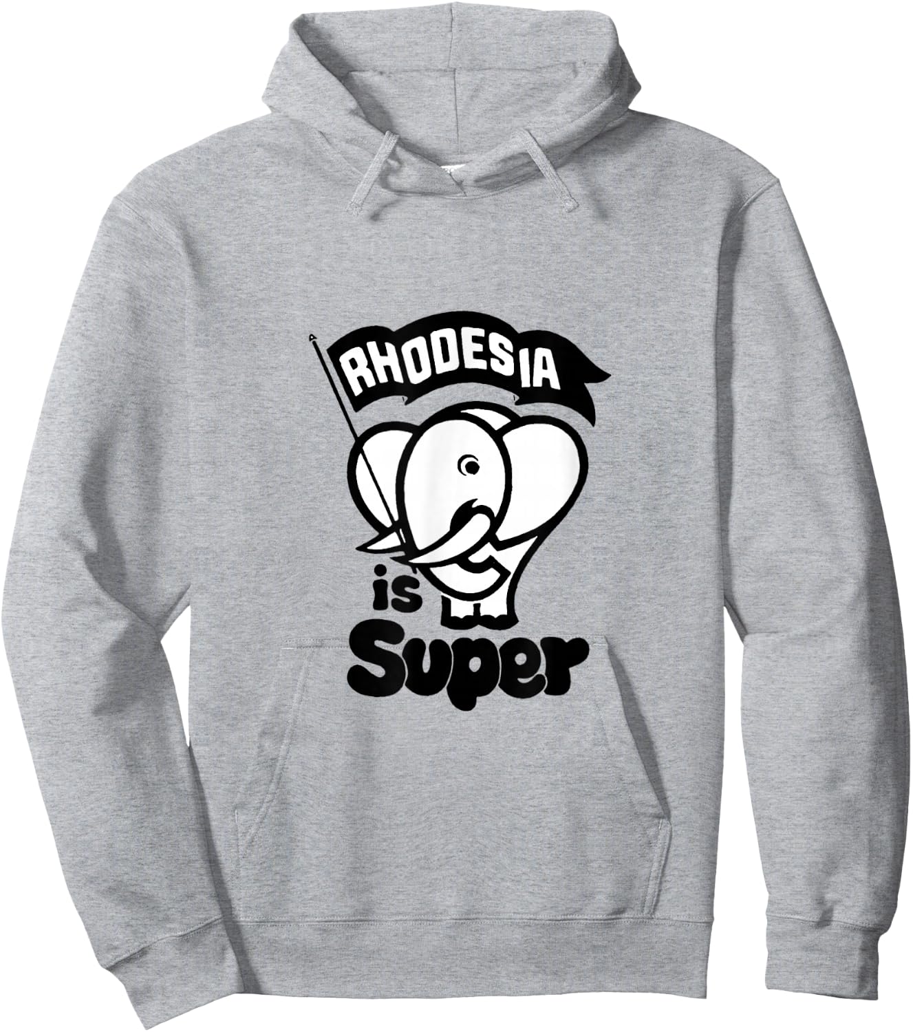 Rhodesia is Super Hoodie - Hoodie | Ash