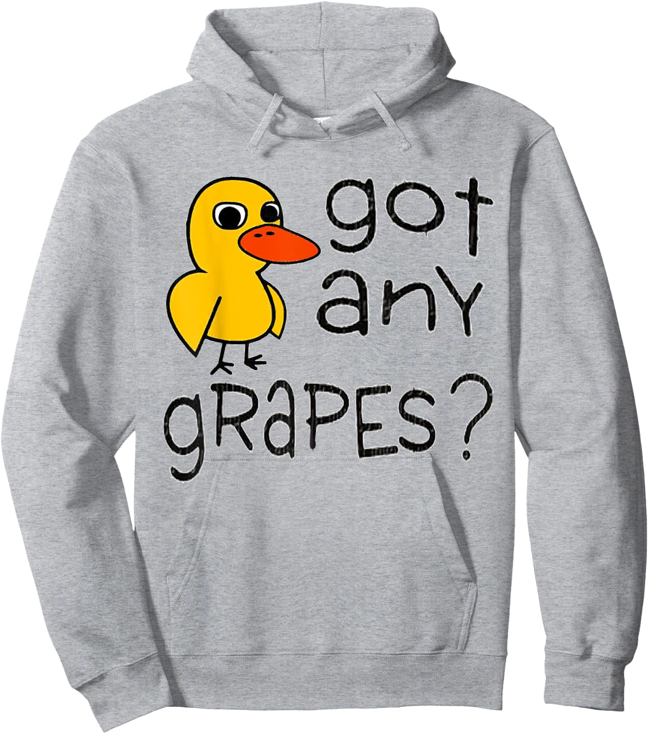 Got Any Grapes - The Duck Song Hoodie - Hoodie | Ash